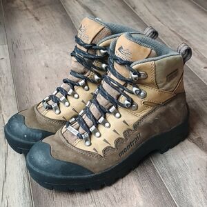 Montrail Women's Lace Up Hiking Boots - Brown and Black